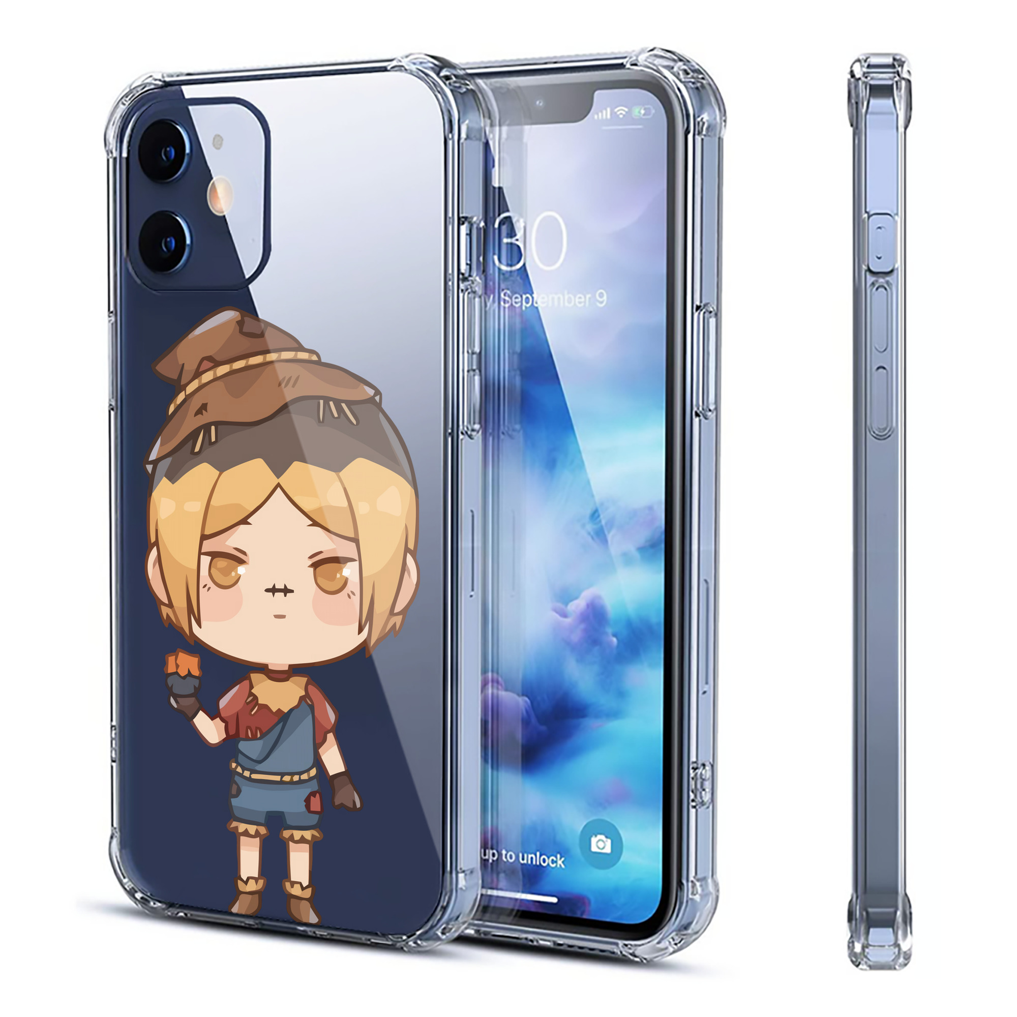 （画像用） ハイキュー!! Haikyu!! 【iPhone 12シリーズ対応】透明スマホケース（クリアソフトケース）